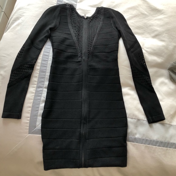 Bandage Long Sleeve Mini - Picture 2 of 3